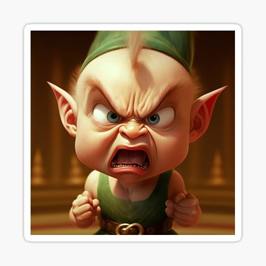 Discover Angry Little Christmas Elf