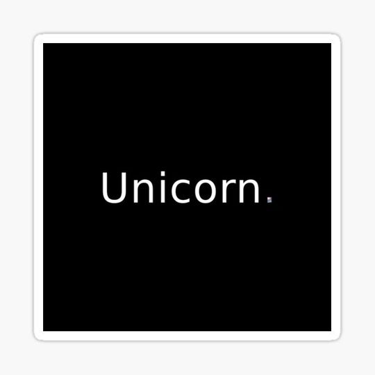 Discover Unicorn. lettering iconic