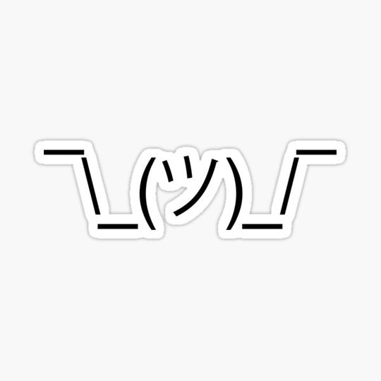 Discover Shrug Emoji