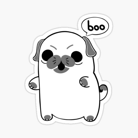 Discover pug ghost boo