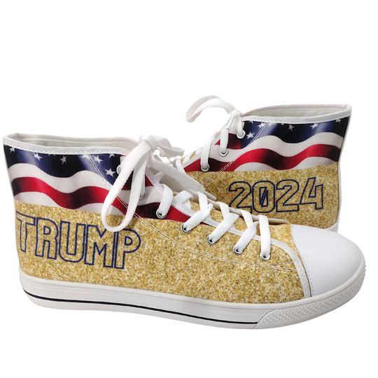 Discover Trump High Top Sneakers - Never Surrender 2024 Collection
