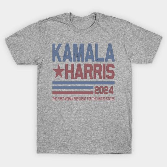 Discover Harris 2024, Madam President Kamala, The First woman president for the united states - Kamala Harris For President  T-Shirt