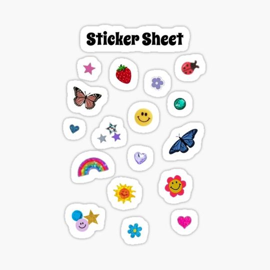 Discover Mini Sticker Sheet