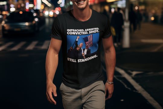 Discover Trump Shooting shirt, Trump 2024 Shirt, President Trump, Make Liberals Cry Shirt