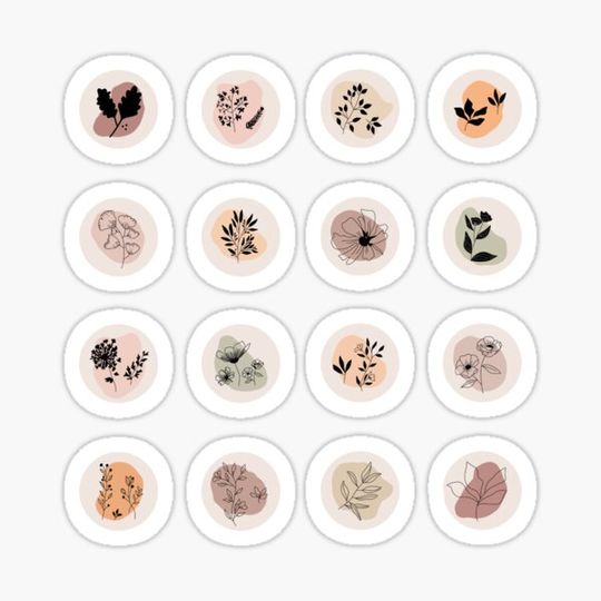 Discover Plants Bubble Sticker Pack