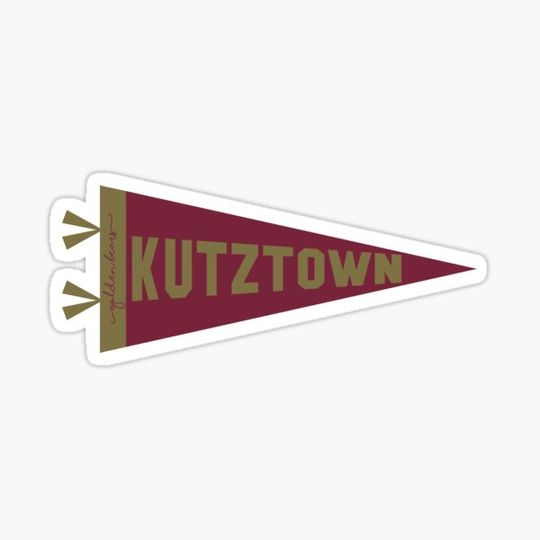 Discover Kutztown University Pennant Flag