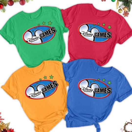 Discover Channel Game T-Shirt, Mouse Ears Gaming Shirt