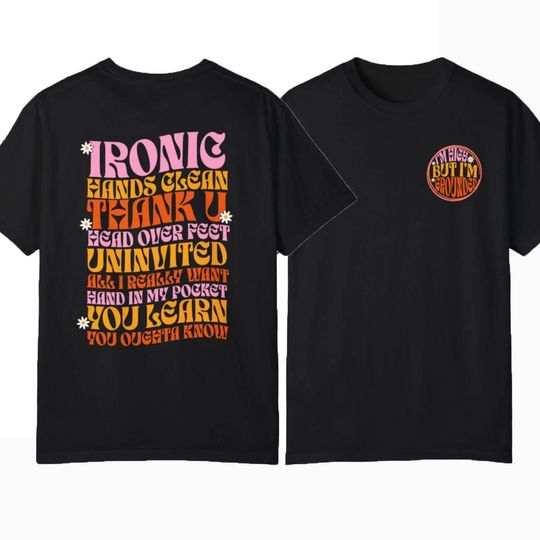 Discover Alanis Morissette 2024 Tour T-Shirt