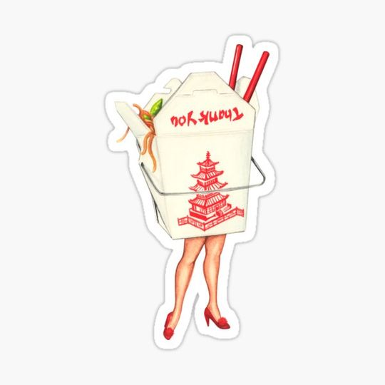 Discover Chinese Takeout Pin-Up