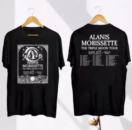 Discover Alanis Morissette The Triple Moon Tour 2024 T-Shirt
