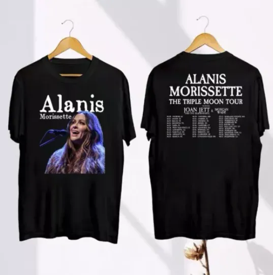 Discover 2024 Alanis Morissette The Triple Moon Tour T-Shirt