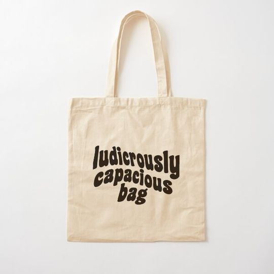 Discover Ludicrously Capacious Bag - Succession b&w