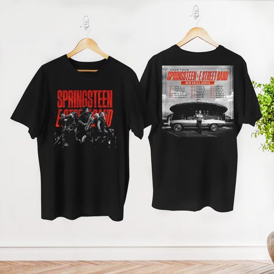 Discover Bruce Springsteen And E Street 2023 Tour Shirt, E Street Band Shirt