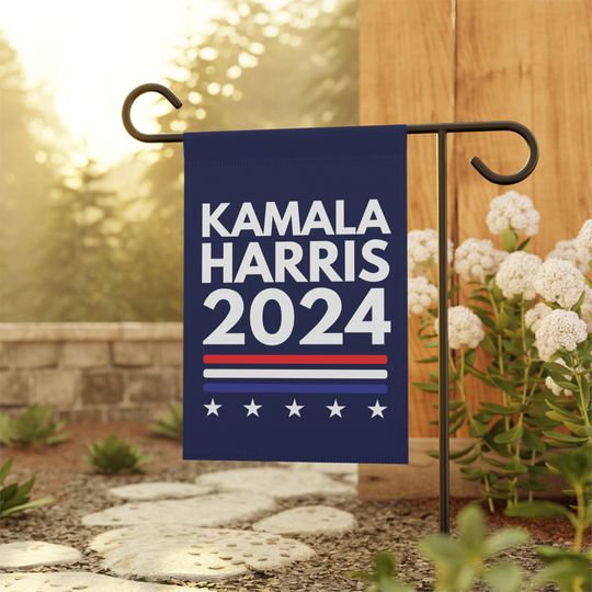 Discover Kamala Harris Garden Flag, Democrat Garden Flags, Political Yard Flag, Election 2024 Flag