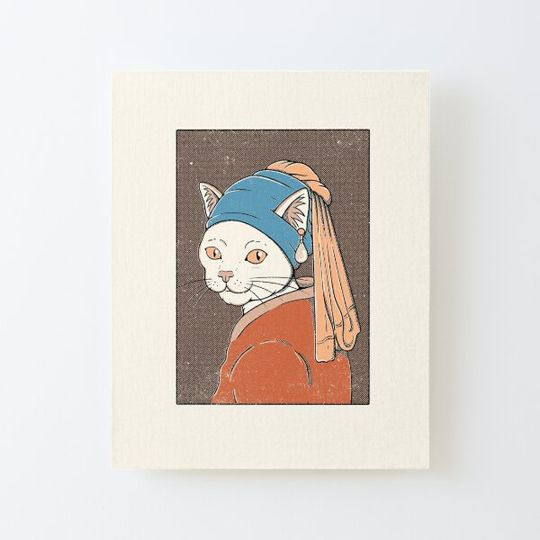 Discover Cat With a Pearl Earring