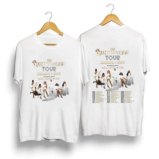 Discover SWV & Xscape Queens of RB Tour 2024 Shirt, SWV and Xscape 2024 Concert Tshirt