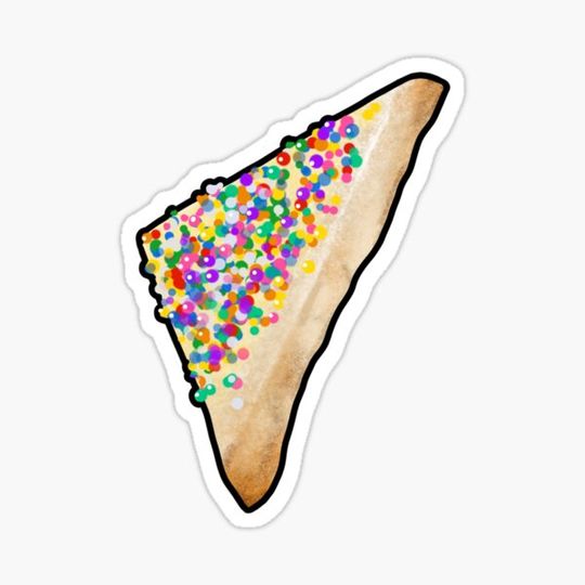 Discover Fairy Bread in Blue, Aussie Art Deco