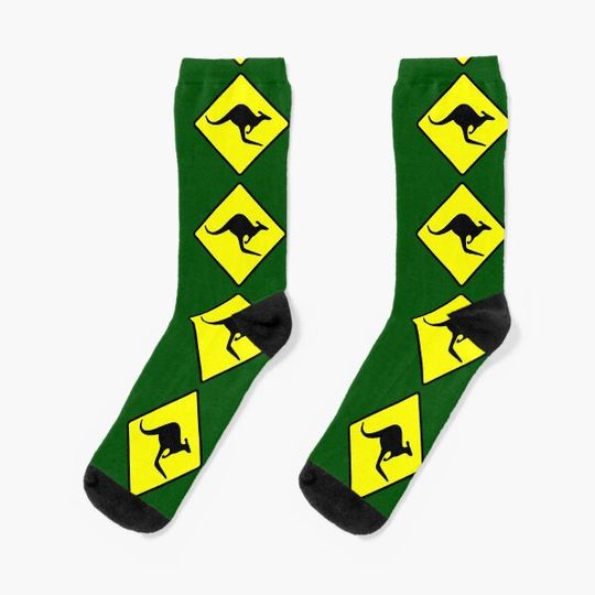 Discover Kangaroo Pattern Socks