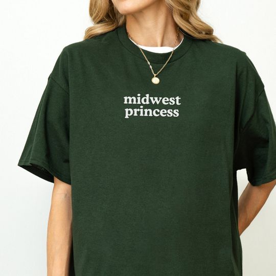 Discover Midwest Princess Shirt | Cute Midwest Girlie Shirt, Funny TikTok Tee