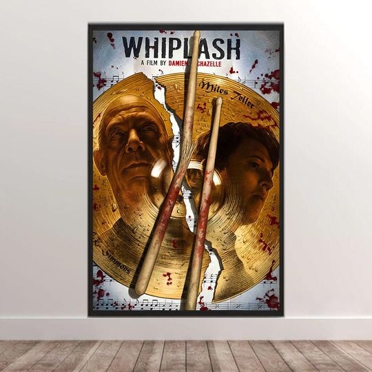 Discover Whiplash Music Movie Poster Classic Film Poster