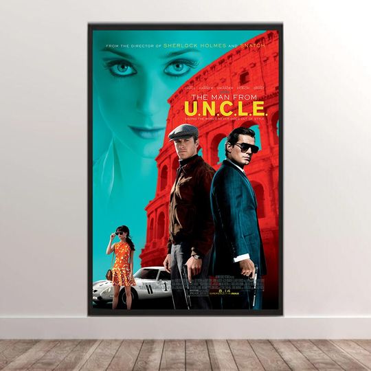 Discover The Man from U.N.C.L.E 2015 Movie Poster Classic Film Poster