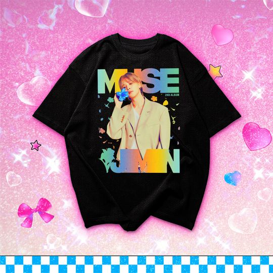 Discover Jimin Muse Album T-Shirt, Jimins Second Solo Album Shirt, BTS Jimin