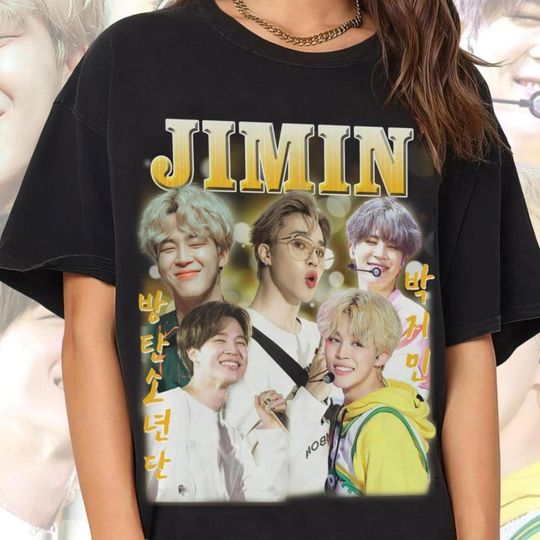 Discover Jimin, Jimin BTS, Bangtan, Unisex Style Gift for Fans, T-shirt