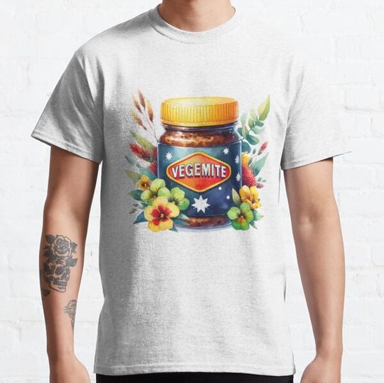 Discover Watercolor Vegemite Jar - Aussie Delight