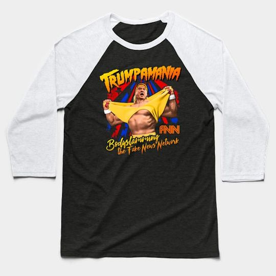 Discover Trumpamania Baseball T-Shirt, Trumpamania Trump 2024 Baseball Tees - SK2596
