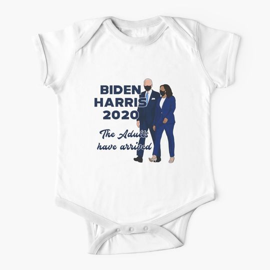 Discover Biden Harris 2020 The Adults have arrived Baby One-Piece