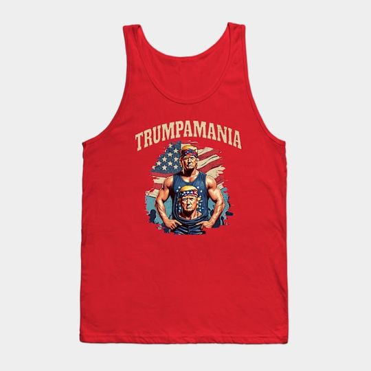 Discover Trumpamania Tank Top, Trumpamania Trump 2024 Tank Top - SK1384