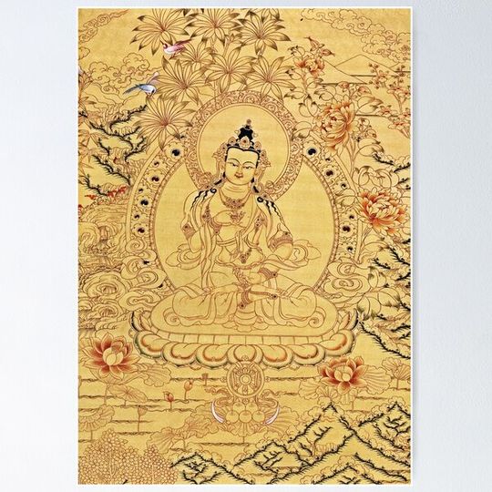 Discover Golden Vajrasattva Thangka