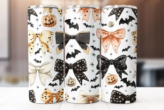 Discover 20oz Skinny Tumbler  Scary Horror Halloween 20 oz Skinny Tumbler