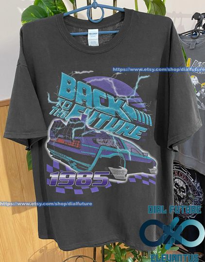 Discover Back to the Future Poster Style T Shirt, Back to the Future Movie Shirt, 80s Movie T-Shirt