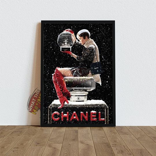 Discover Luxury Fashion Poster, Vintage Fashion Poster, Canvas Wall Art, Designer Poster