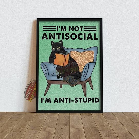 Discover Cute Kitten Wall Art Poster for Cat Lovers