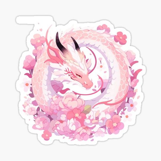 Discover Pink Chinese Zodiac Lunar New Year of the Dragon
