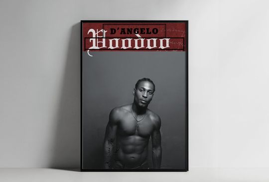 Discover D'Angelo Voodoo Poster | Music Poster | Wall Art | Wall Decor | Print