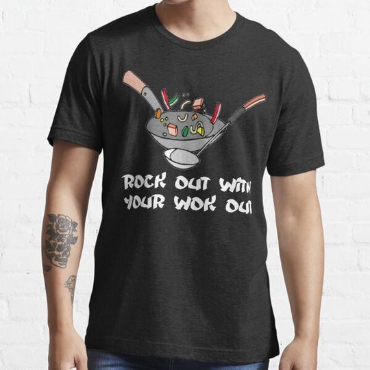Discover Chinese Food Shirt - Wok Shirt - Rock Out With Your Wok Out