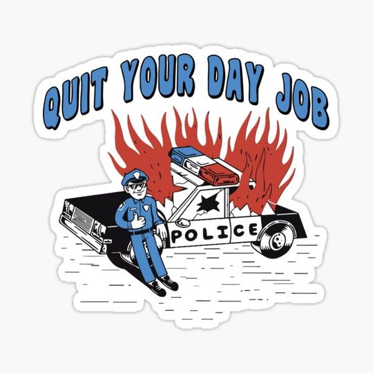 Discover Quit Your Day Job Funny Men Women Police Officer Gift