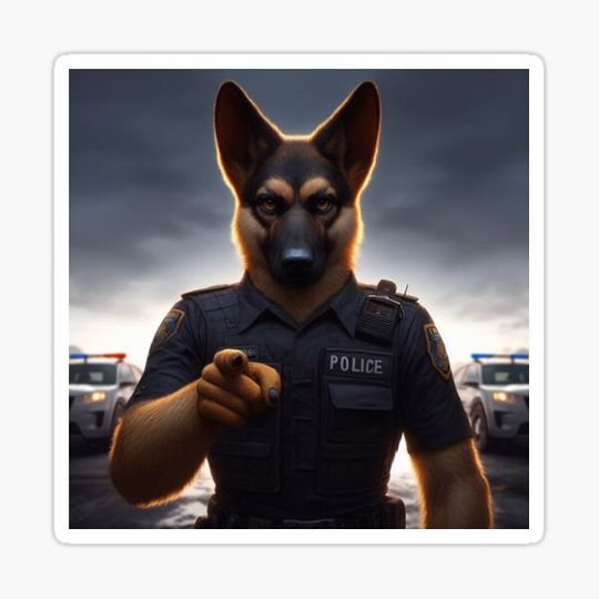 Discover German Shepherd POLICE Officer Recruitment