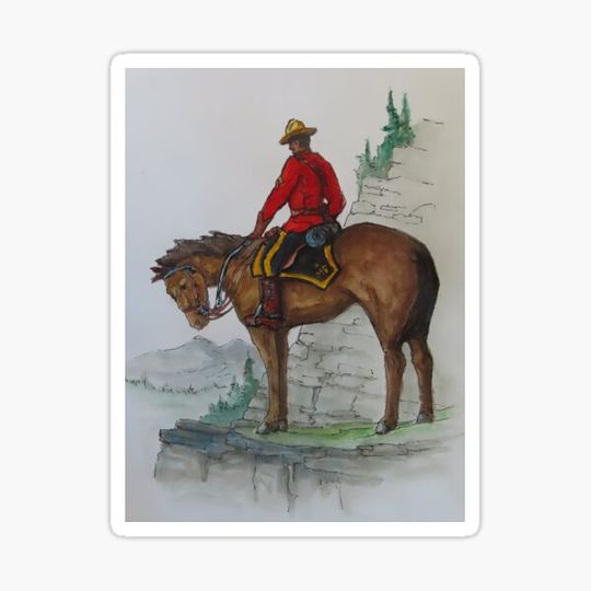 Discover Royal Canadian Mounted Policeman on Horseback