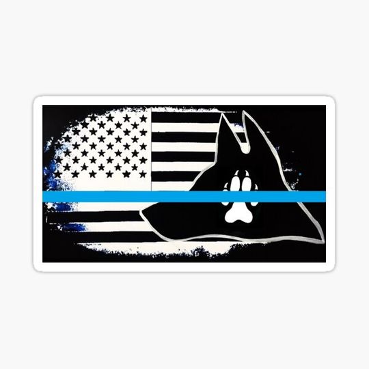 Discover Police  K9 unit    (Thin blue line)