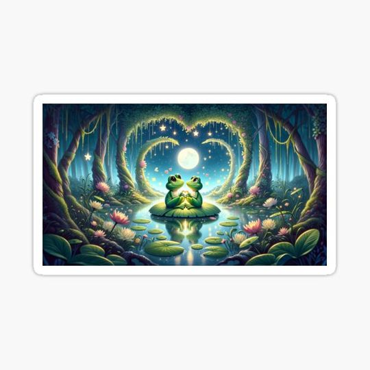 Discover Happy frogs in love ❤️