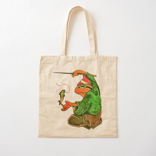 Discover An Orange Frog Fisherman