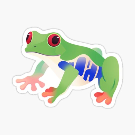 Discover Red-eyed Tree Frog