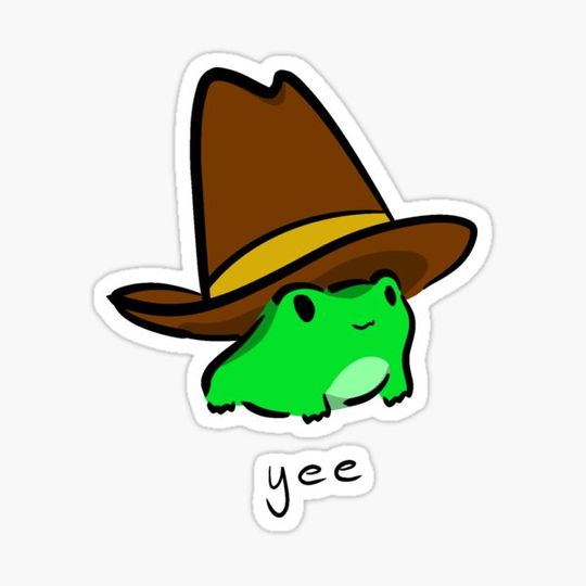 Discover Little Frog in Cowboy Hat