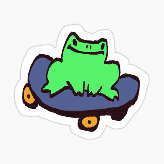 Discover Skater Froggy (Funny Frogs)