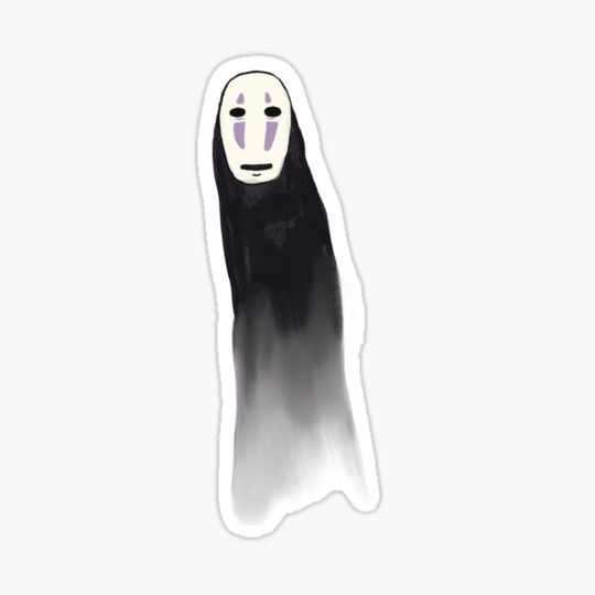 Discover Handrawn No Face Spirited Away