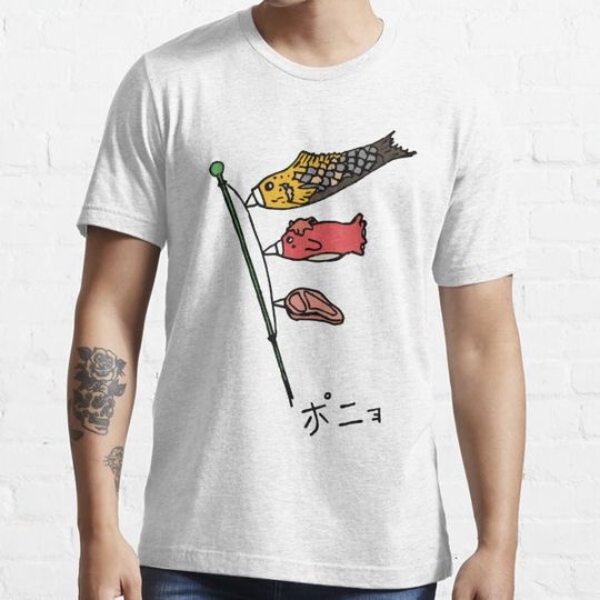 Discover Japanese Koinobori Flag Inspired by Ponyo Sticker